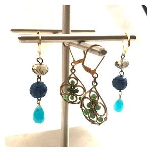 Earrings: 2 for price of 1